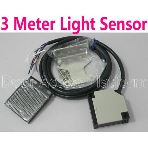 3 Meter Infrared Light Sensor Automatic Door Optoelectronic switch Diffuse eflectance Beam access control IR Intelligent machine