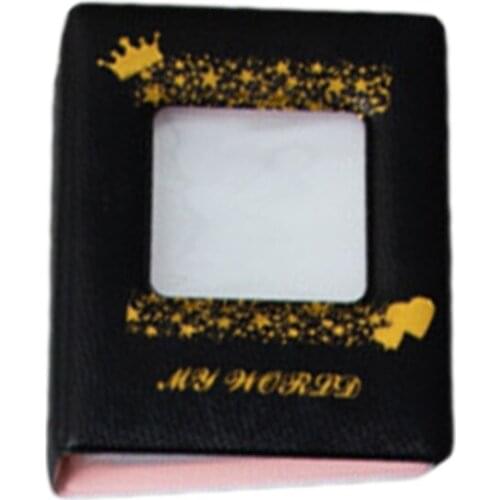 Cow Pattern Hollow Box Photo Album Wedding Photo Memory Books Horizontal and Vertical Portable Family Photo Scrapbook