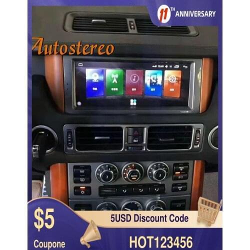 For Land Rover Range Rover V8 2002-2012 Android 10 64GB Car GPS Navigation Headunit Multimedia Player Auto Stereo Radio Tape IPS