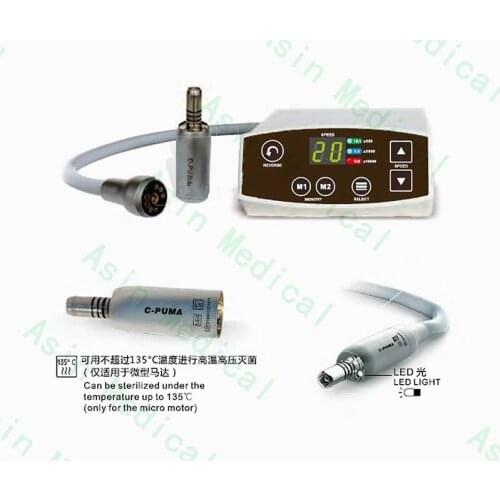 COXO New Dental C-PUMA LED Brush-less Micromotor dental electric motor DEASIN