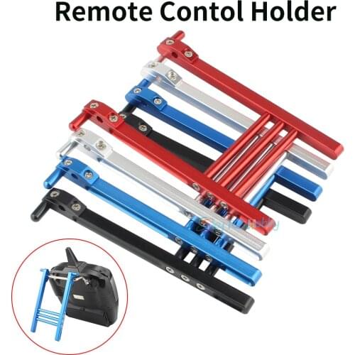Transmitter Holder Aluminium Alloy Transmitter Support Display Design Suitable for Frsky Flysky RadioLink JR WFLY Futaba etc