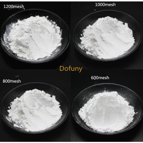 Dofuny 500g DIY Resin Soap Dye Nail Glitter Decoration Crystal White Mica Powder Pearl Powder Pigment Pearlescent Powder Dust