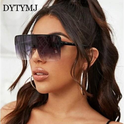 DYTYMJ Oversized Sunglasses Women Square Sunglasses Women High Quality Sun Glasses for Women Brand Designer Lentes De Sol Mujer