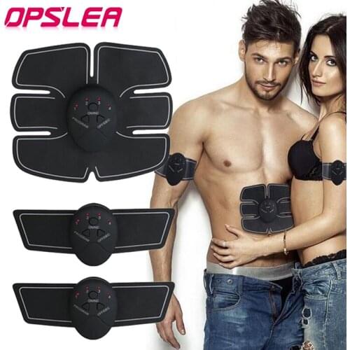 Electrical EMS Muscle Stimulator ABS Abdominal Muscle Relax Body Fitness Shaping Massage Patch Slimming Trainer Exerciser Unisex