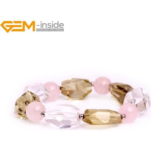 GEM-inside Pink Bracelets