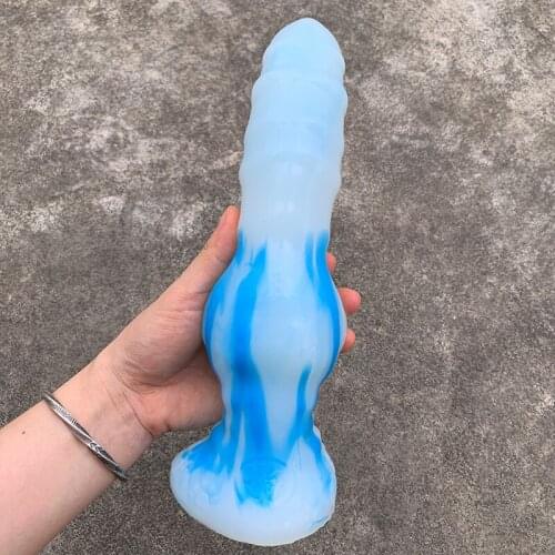 Dog Dildo Animal Fake Penis Colorful Jelly Dildo Anal With Suction Cup Adult Toy Sex Toy For Woman Lesbian Strapon Anal Plug 18