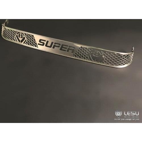 LESU Metal Windshield Protection Grid for 1/14 Scale DIY TAMIYA RC Scania Tractor Truck R470 R620 Car