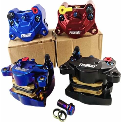 Motorcycle Rpm Brake Caliper Brake Pump 84mm Mounting 2 Piston For Yamaha Honda Suzuki Kawasaki KTM Scooter Rsz Jog Force