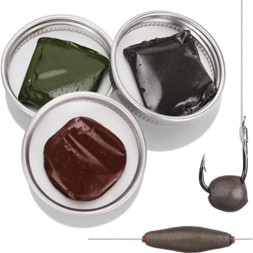 Soft Tungsten Rig Putty Leading Sinker Weight Carp Fishing Weights Reusable Mud with Box Carp Fishing Terminal Accessories Pesca