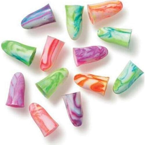 5pair Foam Soft Ear Plugs Noise Reduction Earplugs Protetor Auricular Orejeras For Sleeping Study Travel Noise Prevent Random