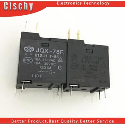 Relay JQX-78F 012-H 12VDC 16A 4 pin 12V 78F
