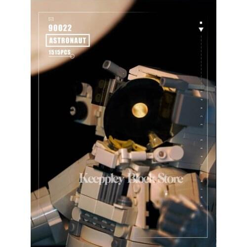 Space Station Astronaut Moc Building Blocks Figure Space Robot Spaceman Bricks Model Toy For Children Birthday Gift Home Decor