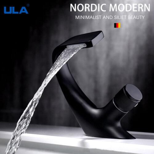 ULA Black Bath Faucets