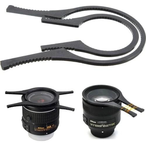 High Quality 48-58mm 62-82mm Camera Lens Filter Wrench Removal Tool Two Sizes Black