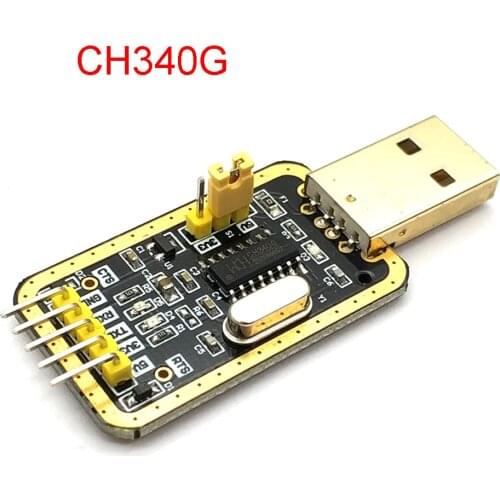 CH340G RS232 Update USB To TTL Converter Module UART Serial Port UFS-HWK STC Dowanloader Programmer Brush Small Plates