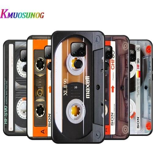 Vintage tape retro style for Huawei P Smart Z S Pro Plus 2021 2020 Nova 7i 7 6 SE 5i 5Pro 4E 4 3i 3e 3 2 2i Lite 2 Phone Case