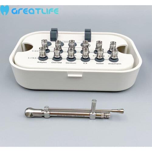 Good Quality Dental Implant Restoration Tool Universal Torque Wrench Dental Implant Prosthetic Repair Kit Implant Prosthetic Kit