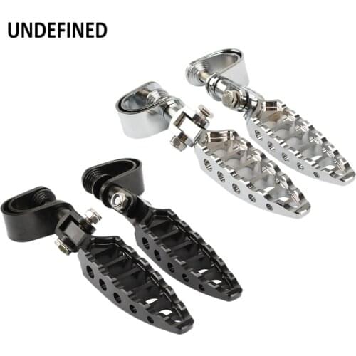 25mm 32mm Motorcycle Pegs Footrests 45 Degrees Male-Mount Highway Engine Crash Bar Foot Pegs for Harley Honda Dyna 1993-2016 up