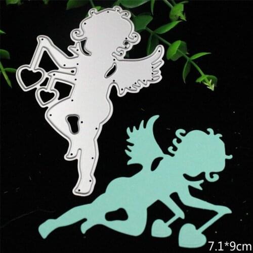 Angel Baby Metal Cutting Dies Stencil for DIY Scrapbooking Album Embossing Paper Cards Deco Crafts Die Cuts