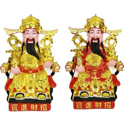 Resin Ornaments for Family Decorations of The Buddha Statue, Which 1 Kg and Is 30 Centimeters Tall, Offering Resin Ornaments