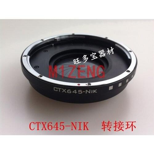 Adapter ring for Contax 645 c645 ctx645 Lens to nikon D3 d5 D90 d300 d500 D600 D750 D600 D800 d810 d850 d3100 d5600 d7200 camera