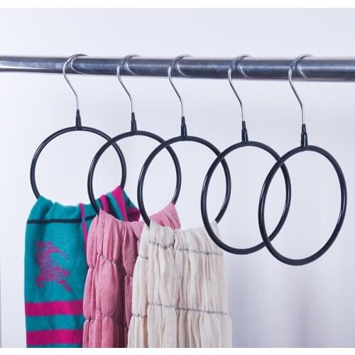 Plastic Display Scarf Towel Hanger Wet Dry Bath Towel Hanger Multifunction Plastic scarf Rack