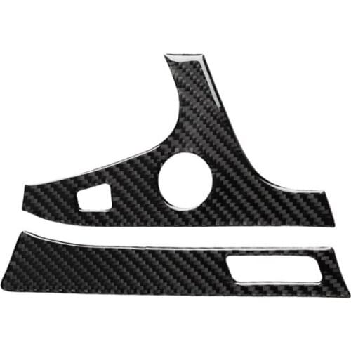 Fit For Audi Q7 SQ7 4M 2016-2019 real carbon fiber instrument left and right driving instrument frame 2-piece set