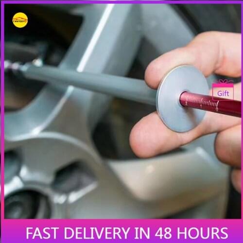 Disassembly-free Brake Disc Thickness Measuring Ruler Scale Measuring Tool Brake Disc Wear Test Detection Tool