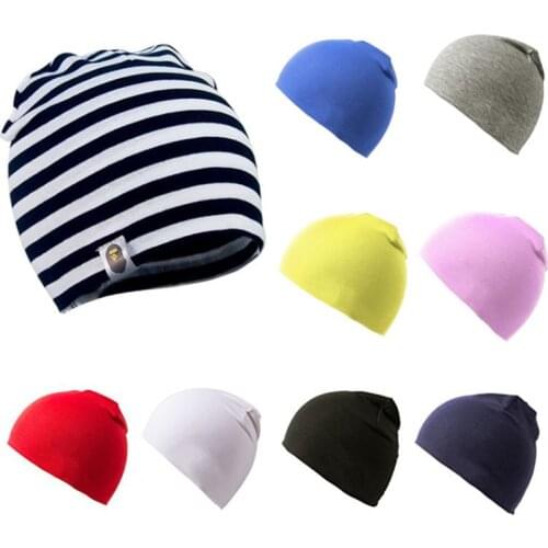 New Baby Street Dance Hip Hop Hat Cotton Spring Autumn Toddler Hat Scarf for Boys Girls Cap Winter Warm Solid Color Children Hat