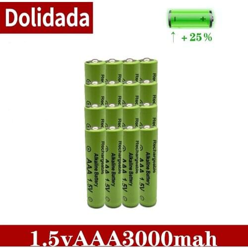 AAA 3000mAh 1.5V Brand Battery Alkaline AAA rechargeable battery for Remote Control Toy light Batery