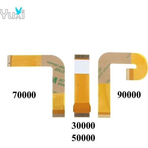 YuXi 10pcs Ribbon Cable 70000x 90000x Laser Lens For PS2 Slim Flex Connection SCPH 70000 90000 30000 50000 Accessory Replacement