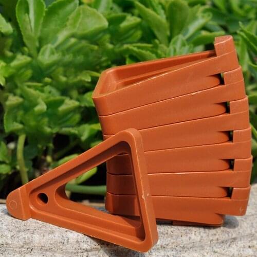 12PCS Flower Pot Foot Pad Ventilated Breathable Anti-rot Root Home Indoor Flower Potted Plant Pot Activity Pad Bottom Support