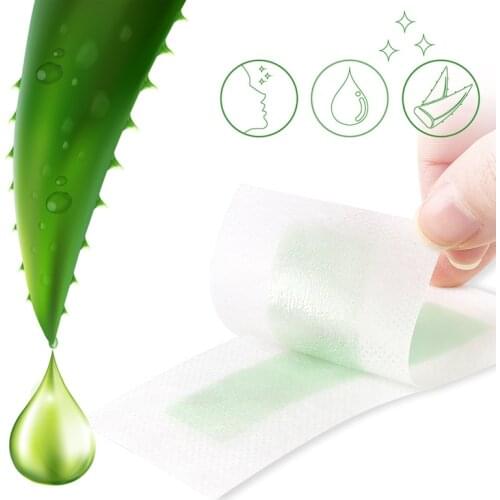 24pcs /set Hair Removal Wax Strips Powerful Fast Hair Remove Epilation Paper Quick Results Smooth Skin Depilatory Wax Strips Box