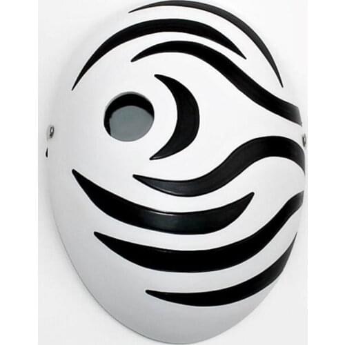Anime Akatsuki Uchiha Mask Tobi Obito Akatsuki Ninja Madara Cosplay Costumes Resin Masks Set Halloween Mask