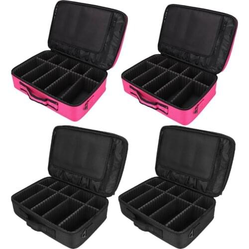 Single Double Layer Tattoos Organizers Large Capacity Waterproof Permanent Makeup Tattoo Storage Bags Suitcases Tattoo Supplies