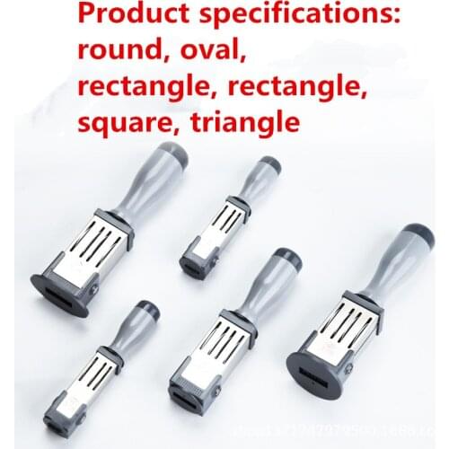 Adjustable date metal texture date stamp time 2018-2028 various specifications product model blank material wholesale