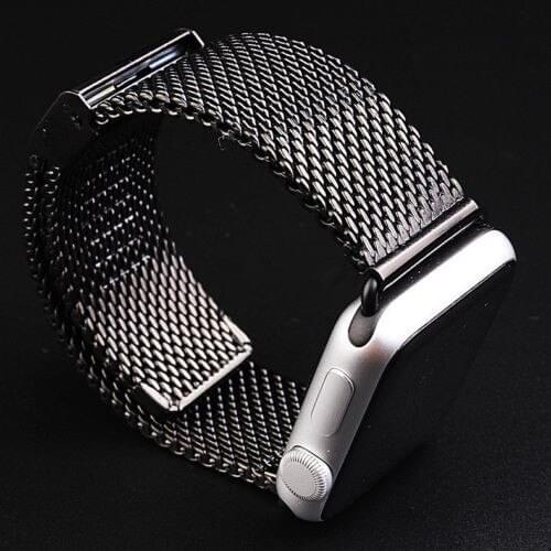 Milanese Watchband for Apple Watch 38mm 42mm 40mm 44mm Stainless Steel Women Men Bracelet Band Strap for iwatch 1 2 3 4 5