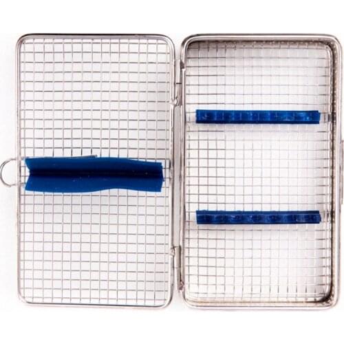 Sterilization tray disinfection case autoclavable box for holding opthalmic dental instrument sterilising