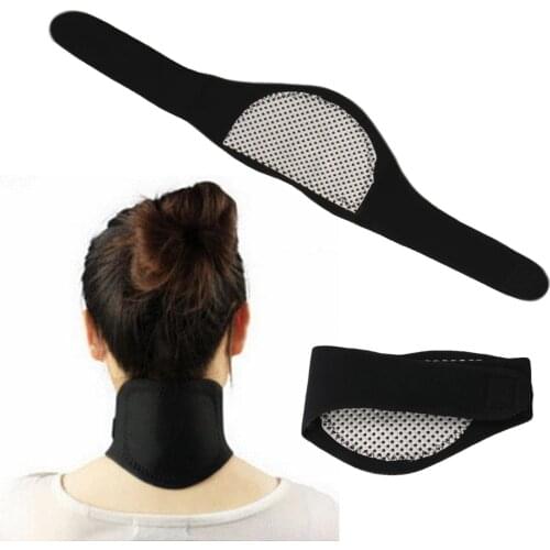 Tourmaline Magnetic Therapy Neck Massager Cervical Vertebra Protection Refined