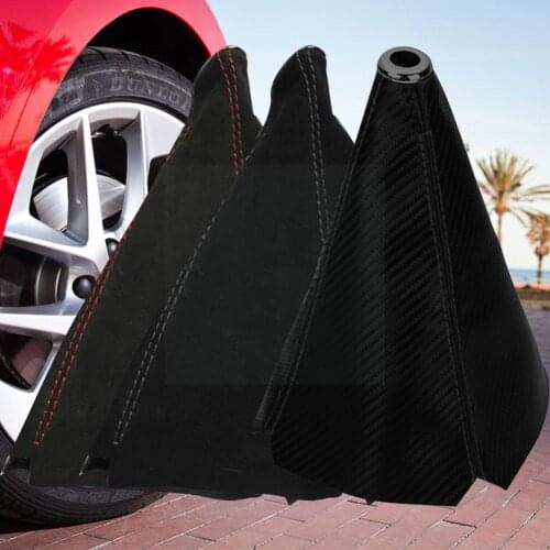 Universal PU Leather Gear Shift Gaiter Automobile Shifter Dust Boot Accessories Styling Shift Lever Cover Car Knob D1I9