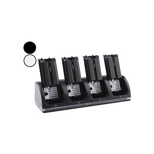 3-1 Quad 4 Slots Charger Dock Station+4x Rechargeable Replacement Battery+USB Charging Cable for Nintend Wii Remote Controller