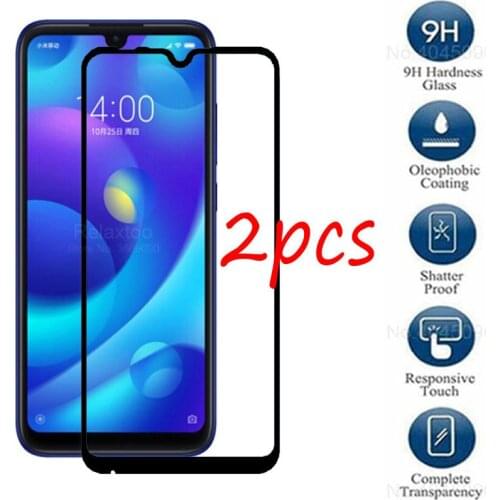 2pcs/ lot Protective Glass On The For Xiaomi Mi Play Tempered Glass Screen Protector For Xiaomi Play safty armor glass 5.84" HD