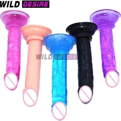 Dildos For Women Realistic Vagina Suction Cup Fake Dick Penis G-spot For Woman lesbian Female Phallus Poppers For Sex Sexual Toy