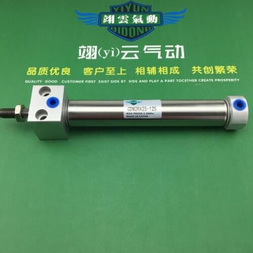 CDM2RA20-125 CDM2RA32-100 SMC Stainless steel mini cylinder pneumatic air tools air cylinder Stainless steel cylinders