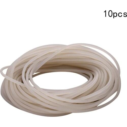 Hot 10pcs 1M Length Translucent Silicone Bending Rod VMQ Round Bar Sealing Circle Seal Rod Round Bar OD 2/ 2.5/ 3/ 3.5mm