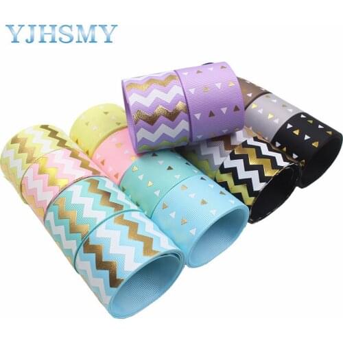 L-20324-159 1-1/2”Geometry print Pattern Ribbon , 5 yards DIY handmade hair accessories Material , Bow Decoration