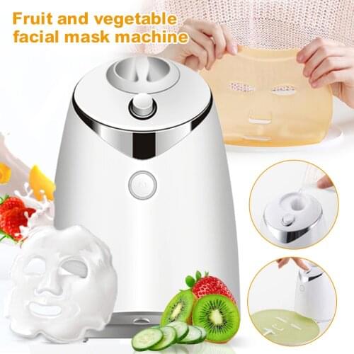 Face Mask Machine Natural Fruit and Vegetable Facial Mask Maker One Button Operation Facial SPA Steamer DIY Automatic Home