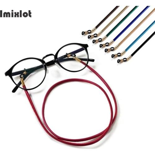 PU Leather Glasses String Cord Holder Eyeglass Sunglasses Strap for Tavel Eyewear Accessories Lanyard Neck Rope Strap