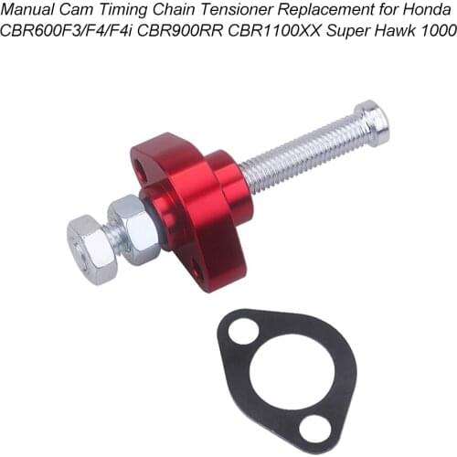 Manual Cam Timing Chain Tensioner for Honda CBR600F3/F4/F4i CBR900RR CB600F599 CB900F919 VF 750c Magna CBR1100XX Super Hawk 1000