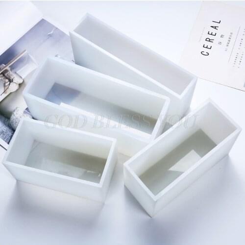 Super Large Rectangular Silicone Molds Soap Loaf Resin Casting Mold Handmade 3D Rectangle Resin Art Mould Craft Tools